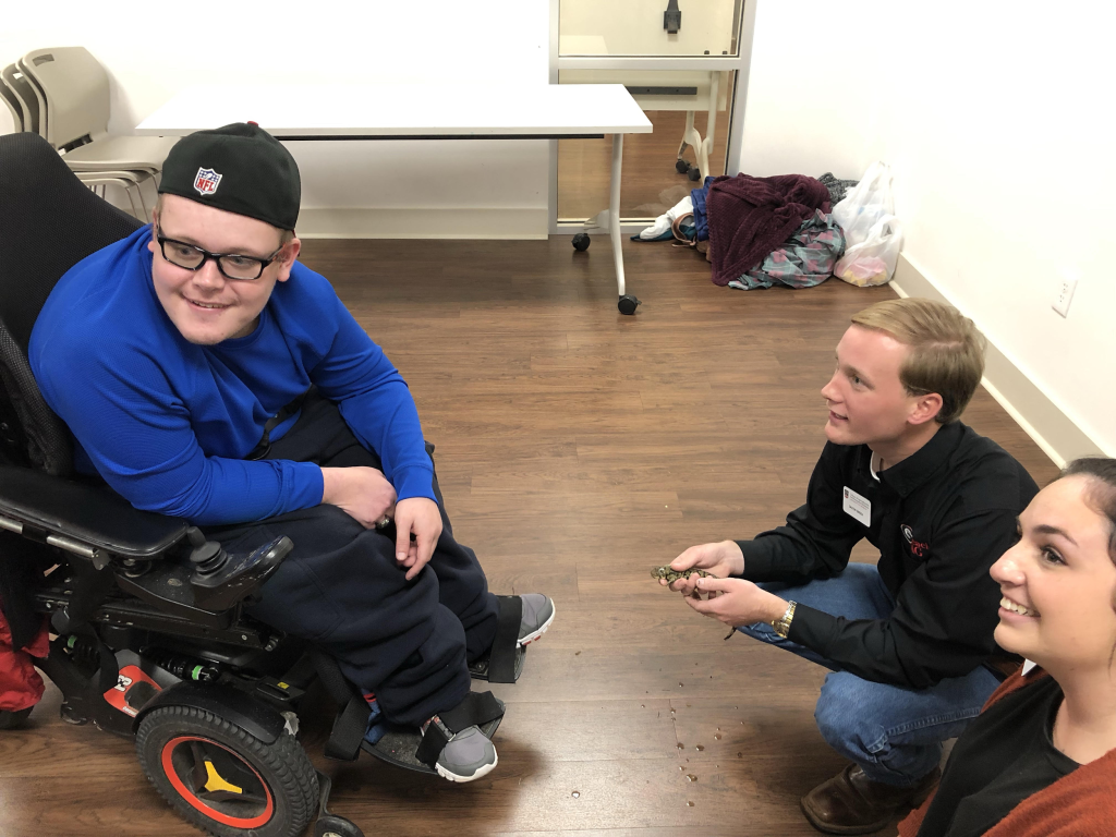 People attending Forestry Force camp